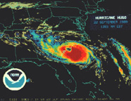 Image of Hurricane Hugo