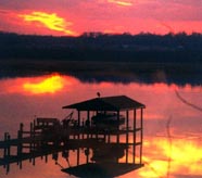 Image of Pauxent River at sunset